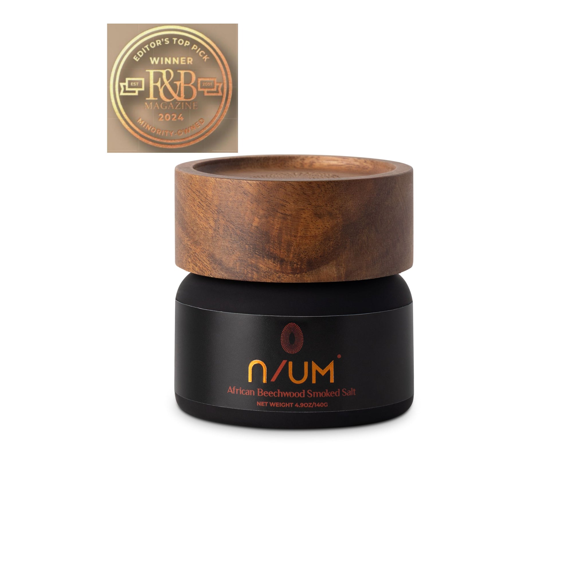 African Beechwood Smoked Salt